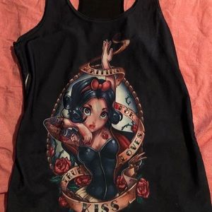 Snow White Classic Tattoo style tank top
